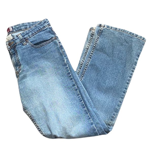 Vintage Denim - Jordache Womens Jeans size 9/10 Blue Lo-Rise Stretch Denim Zip Fly Vintage